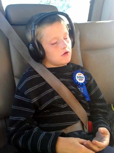 joshua asleep